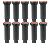Rain Bird 1800 Series pop-up sprinkler in lawn installation showing even coverage