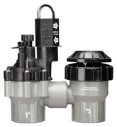 Rain Bird DASASVF100 valve front view with visible flow control knob for precise adjustment