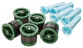 Rain Bird HEVAN085PK nozzle with 0-360 pattern adjuster for precise lawn watering.