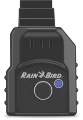 Rain Bird LNK2 module on timer for quick Wi‑Fi setup and remote access.