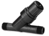 Rain Bird RBY075S filter cap showing tight seal for easy cleaning access.