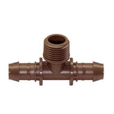 Rain Bird XFFTMA050 tee adapter 2-pack for secure drip irrigation connections