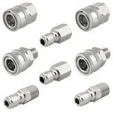 Raincovo 8-piece adapter set for versatile pressure washer connections