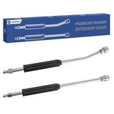 Raincovo straight extension wand, 17-inch reach for high-surface cleaning.