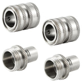 Raincovo garden hose quick connect side view highlights easy attachment