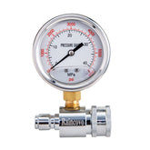 Raincovo pressure gauge dial showing up to 6000 PSI for precise readings