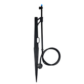 Raindrip 172CPUB adjustable flow bubbler assembly with half-circle spray for efficient watering.