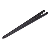 Raindrip tubing stake 6in secures tubing near plant roots for stable emitter placement.