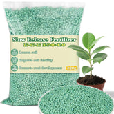RAINFLOW slow-release fertilizer bottle ready for indoor plant nourishment