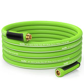 RAINPOINT garden hose 50ft with swivel handle for easy setup and twists-free use.