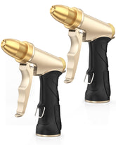 RAINPOINT heavy-duty nozzle with brass head delivers a powerful jet for tough cleaning.