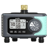 RAINPOINT sprinkler timer with brass inlet for durable outdoor connection