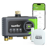 RainPoint Zone 1 watering view for precise garden irrigation.