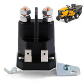RAJBMT 12V starter solenoid front view highlights robust exterior and mounting frame