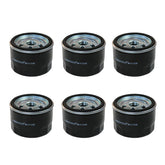 RALBDX oil filter front view shows broad compatibility for Kawasaki Kohler mowers.