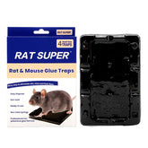 RAT SUPER 4-pack box-type trap ready to use in home or garage.