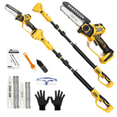 Realtopdo 3-in-1 cordless chainsaw 6-inch blade ready for precise pruning on small branches