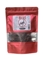 Red Tail Trinidad Moruga Scorpion pods in a bag closeup for bold heat.