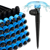 RedChili 50-piece drip emitters for quarter-inch tubing deliver uniform irrigation