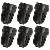 RedChili 6-pack 12-to-34-inch drip adapter shows easy hose-to-tubing connection.