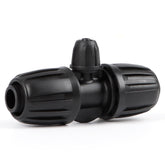 RedChili halfinch-to-quarterinch drip fitting close-up shows secure leak-free connection