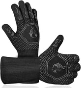 Redriver HAMITOR grill gloves front view offering heat protection for grilling.