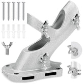 REERON 1-inch flag pole holder wall mount for durable outdoor display.