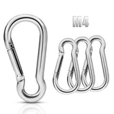 REERON M4 mini flag carabiner clip for grommeted flags, compact and secure.