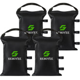 REHOYEE sand bags for canopy legs; empty 4-pack ready to fill for stability