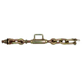 Reliable Aftermarket Parts universal turnbuckle stabilizer for 3-point hitch in use on a tractor