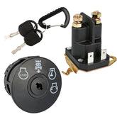 Reltvo ignition switch with 4-position control for reliable starts on compatible lawn tractors.