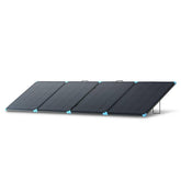 Renogy 400W portable solar panel suitcase folded for compact travel storage.