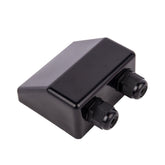 Renogy cable entry gland housing fitted on roof with weatherproof pass-through for solar cables