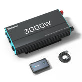 Renogy Inverter P2 3000W powers a setup with stable clean AC for electronics.