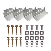 Renogy Z-Brackets mounting system for RV roofs in lightweight corrosion-free aluminum