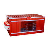 RentACoop Big Red Barn Brooder front view shows compact, durable design for small spaces.