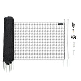 RentACoop boundary fence assembly for quick, secure poultry enclosure