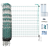 RentACoop poultry netting electric fence 168ft length protects flocks from predators.