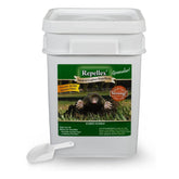 Repellex Mole and Gopher Repellent Granules bag ready for large lawn protection