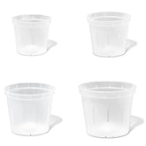 rePotme 3-inch slot clear orchid pot promotes root airflow for healthy growth