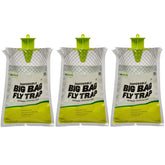 RESCUE! Big Bag Fly Trap used outdoors in a yard for fly control outdoors.
