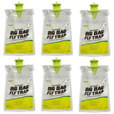 RESCUE! Big Bag Fly Trap outdoors with water activation for fly capture.