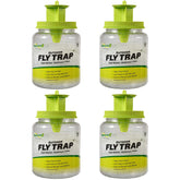 RESCUE! Outdoor Fly Trap front view shows reusable outdoor pest control design.