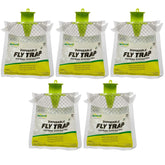 RESCUE! outdoor hanging fly trap 5-traps pack ready for yard protection.