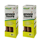 RESCUE! Spider Traps packaging signals a ready-to-use indoor solution.