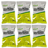 RESCUE! yellowjacket attractant cartridge package shows 10-week supply for use with RESCUE traps.