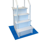 RESILIA Stay-Put pool ladder mat front view for secure footing.