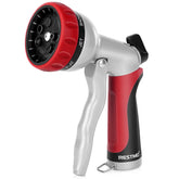 Restmo garden hose nozzle with metal body for durability and long-lasting watering
