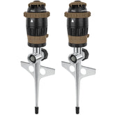Restmo Gear Drive Sprinkler jet pattern for targeted bed watering