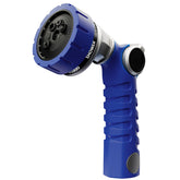 Restmo Hose Nozzle jet pattern for powerful patio cleaning and watering.